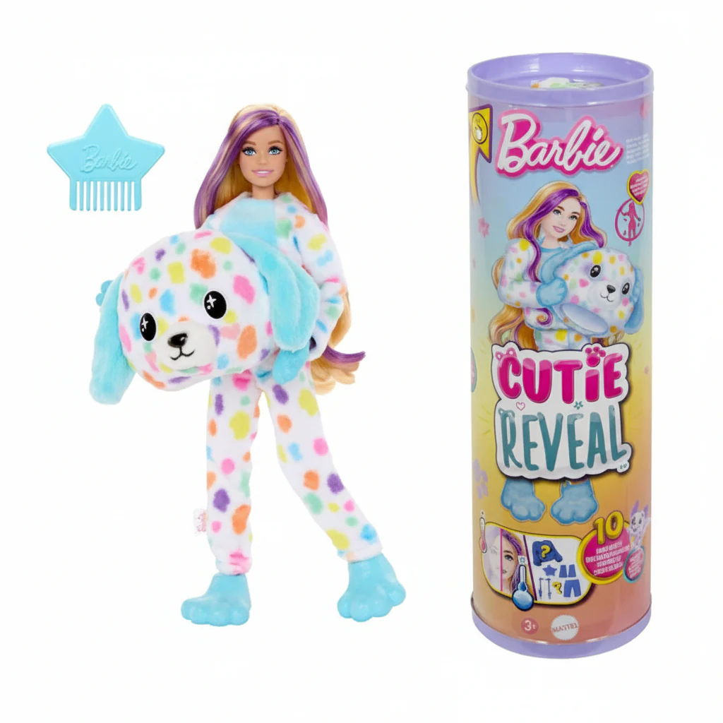 Doll Barbie Cutie Reveal Colour Dream Series Puppy