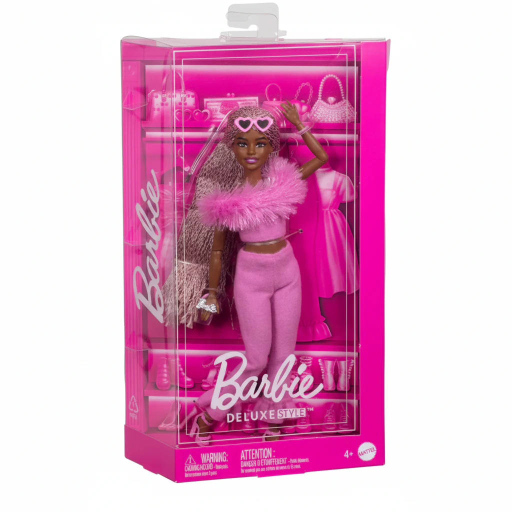 Doll Barbie Deluxe Style Fur