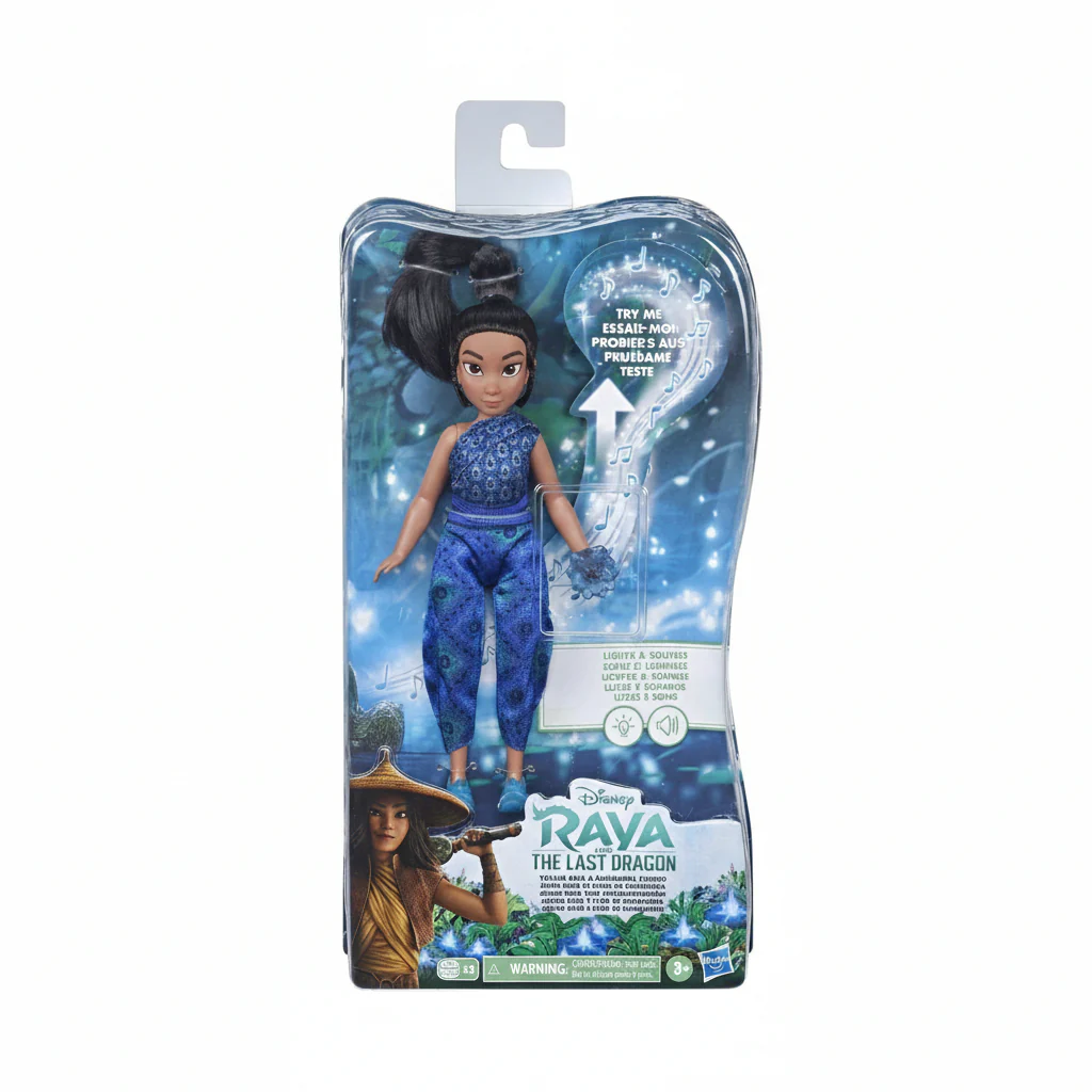 Doll Disney Princess Raya & The Last Dragon Young Raya & Kumandra Flower