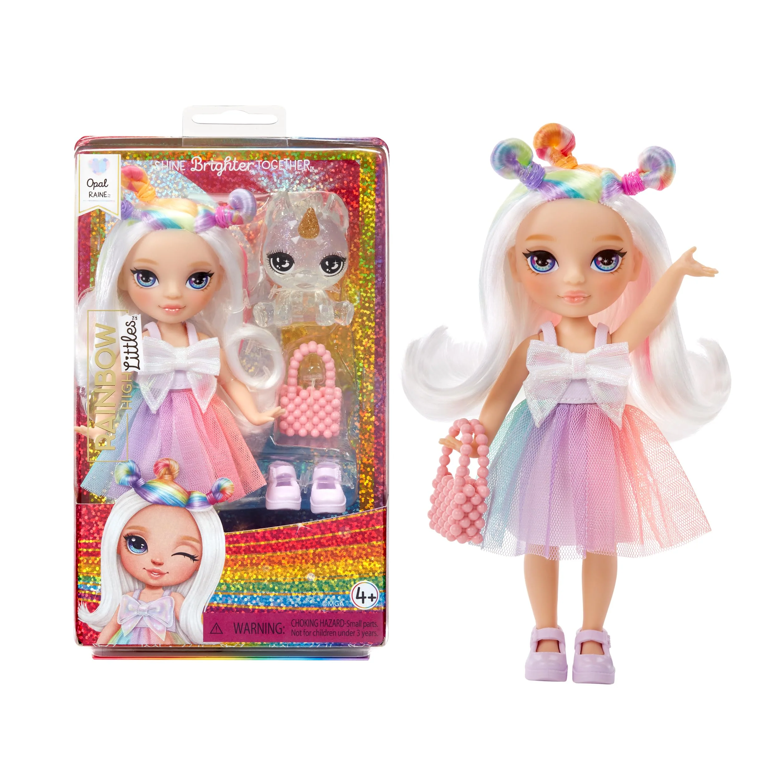 Doll Rainbow High Littles Opal Raine - Image 2