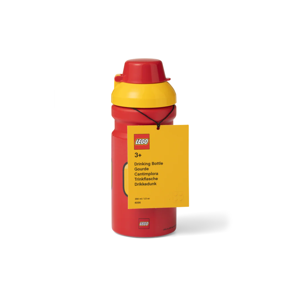 Drink Bottle Lego Classic Red Iconic Girl - Image 3