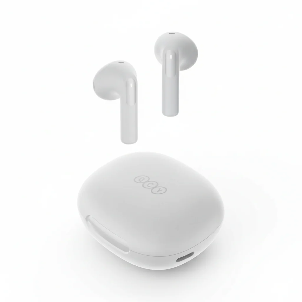 Earbuds QCY TWS Ailybuds E20 HT13 IPX4 BT5.4 White