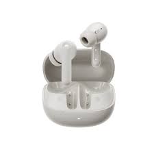 Earbuds QCY TWS Buds HT15- 45db ANC Cream Grey - Image 2