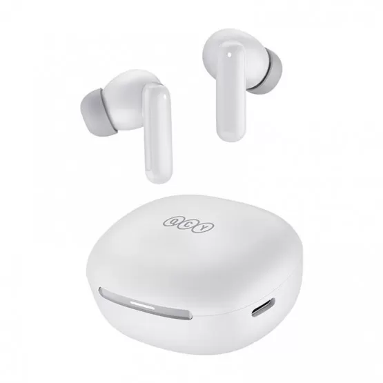 Earbuds QCY TWS MeloBuds N30 HT16 SBC/AAC IPX4 White - Image 2
