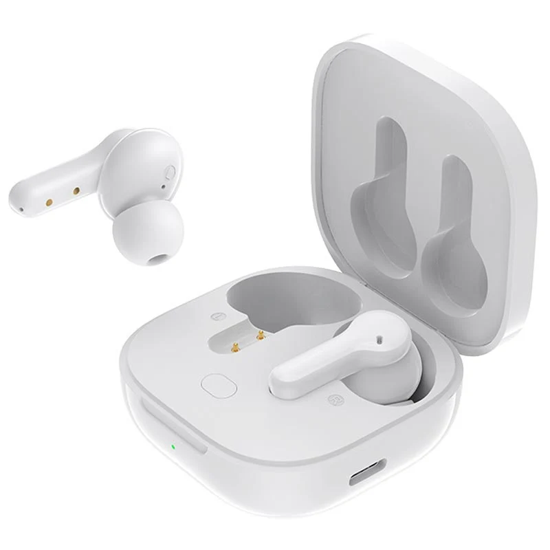 Earphones QCY T13 TWS Wireless Dual Driver Earbuds White - Image 2