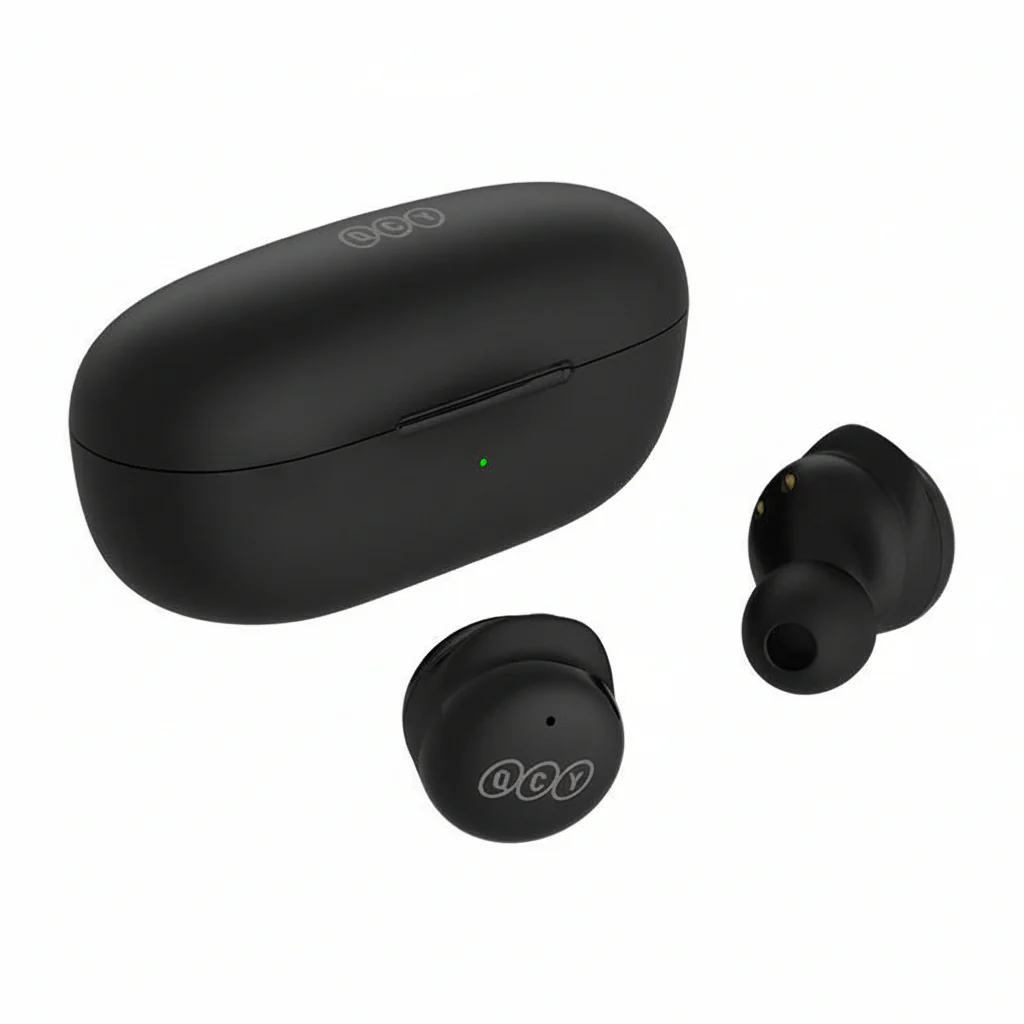 Earphones QCY T17 TWS Dynamic Driver Earbuds Black