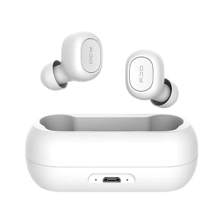 Earphones QCY T1C TWS Dynamic Driver Earbuds White