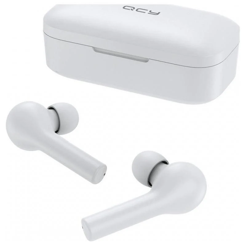 Earphones Wireless Bluetooth QCY T5 TWS Earbuds 5.1 ENC IPx5 Speaker 6mm White - Image 3