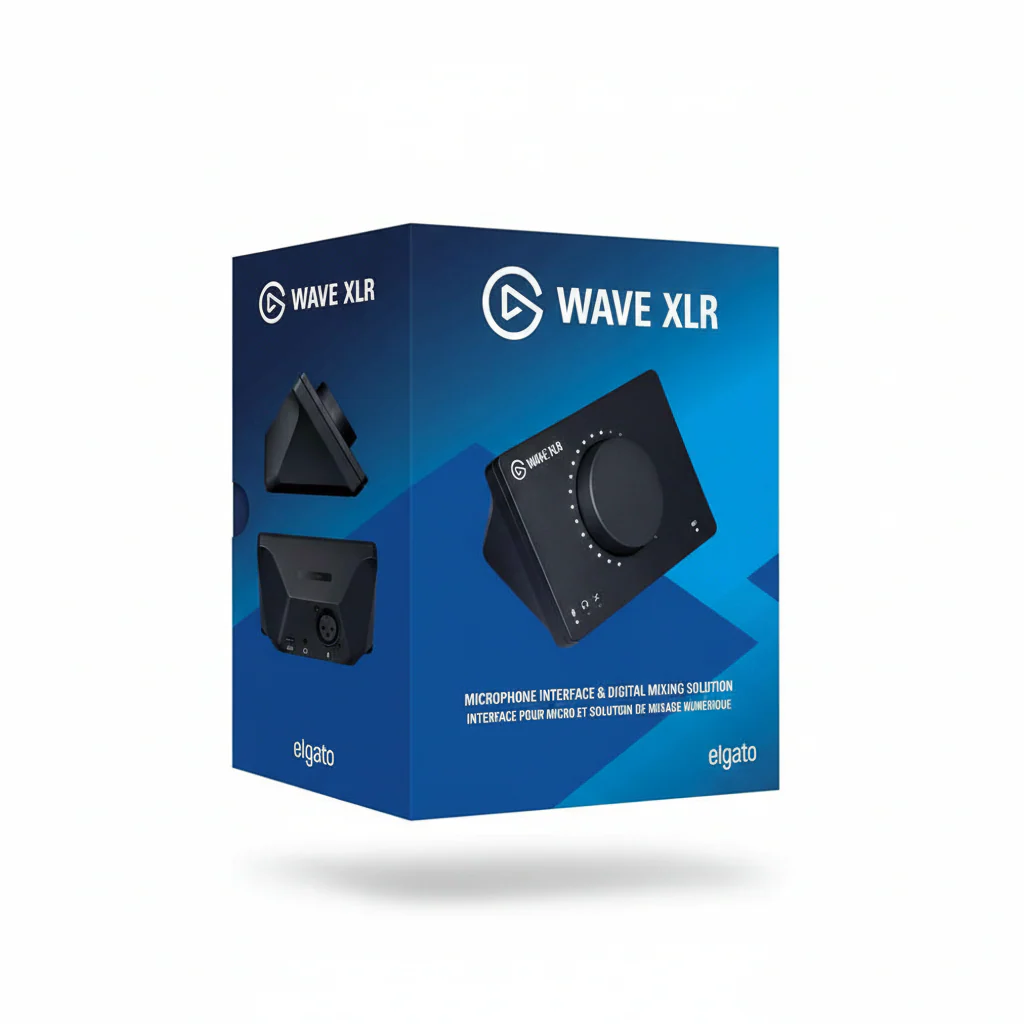 Elgato Wave XLR , Microphone Interface & Digital Mixing Solution , 10MAG9901