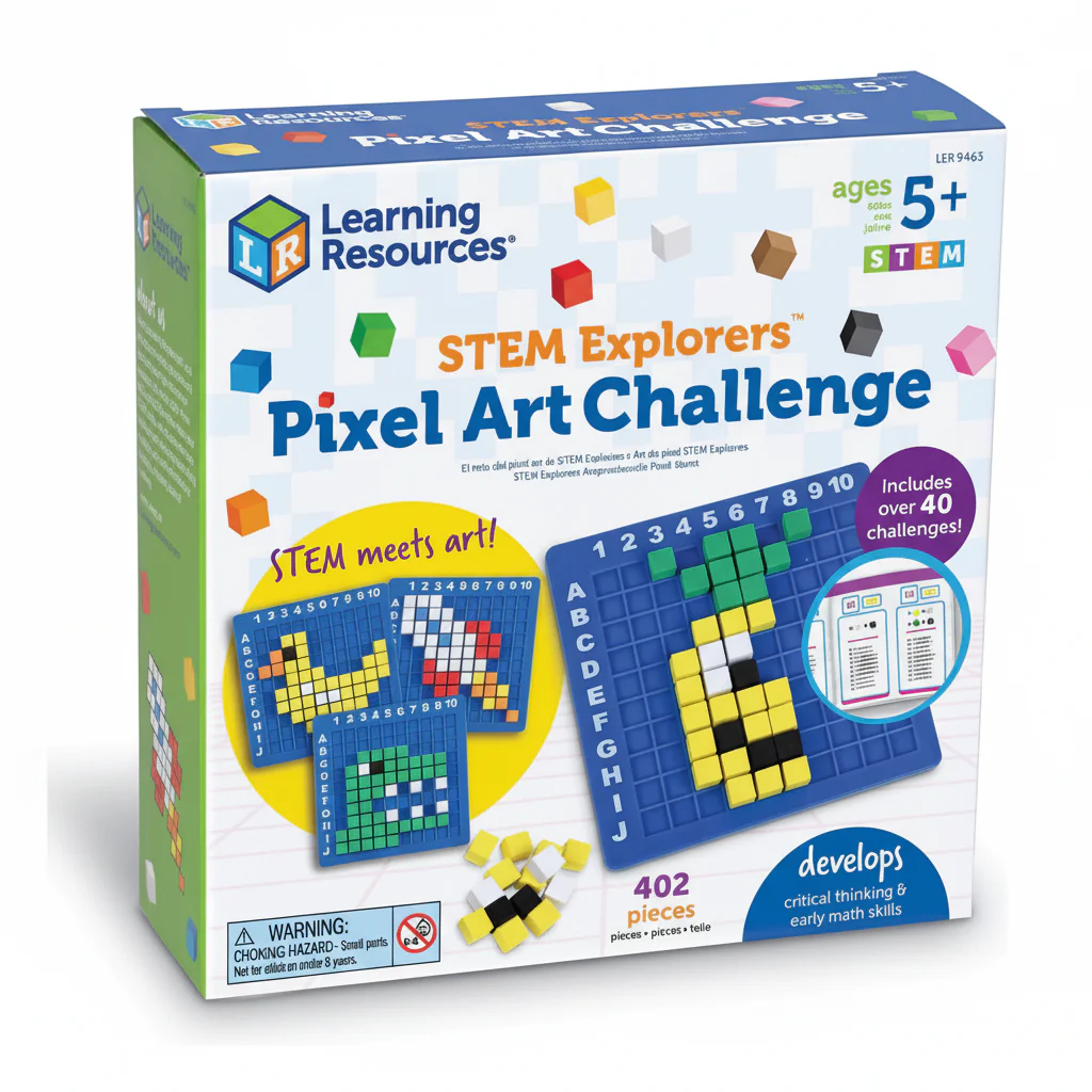 Explorers Pixel STEM  Art Challenge
