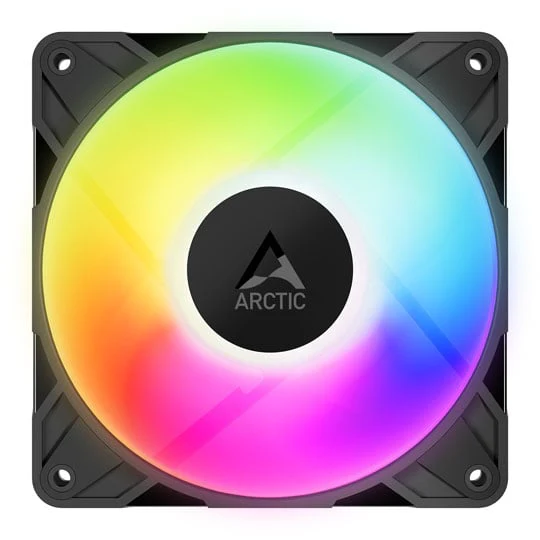 Fan 1x 120mm Arctic P12 PRO ARGB , up to 3,000 RPM , airflow 131 m3/h , Black , ACFAN00309A - Image 2