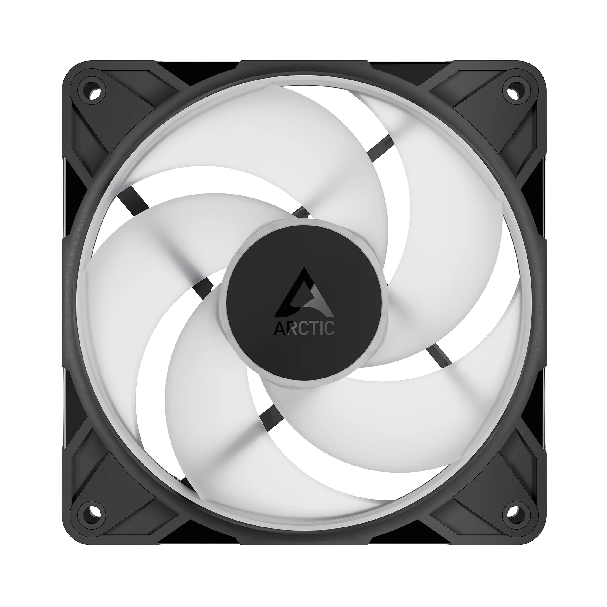 Fan 1x 120mm Arctic P12 PRO Reverse ARGB , up to 3,000 RPM , airflow 124 m3/h , Black ACFAN00322A - Image 2
