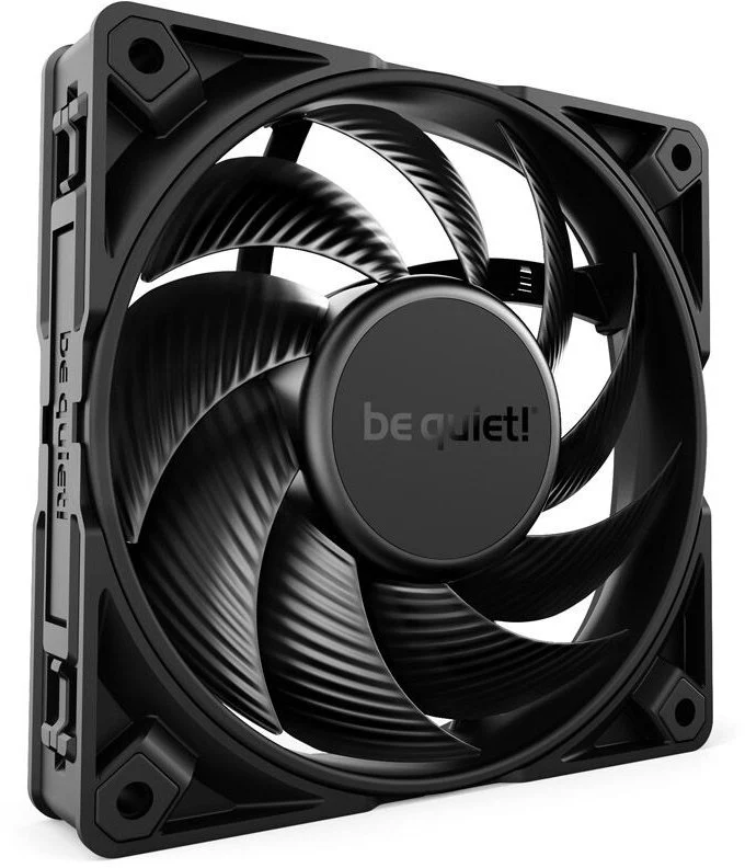 Fan 1x 120mm Be Quiet! SILENT WINGS PRO 4 , PWM, up to 3000 RPM , Airflow 142,5 m3/h , Black , BL098