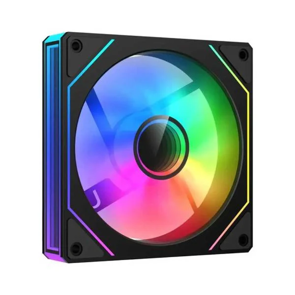 Fan 1x 120mm DeepCool CG530 Infinity  Reverse ARGB, up to 1,800 RPM , Airflow 105 m3/h , Bulk , Black , R-EDF120-BKAPR17-G-1