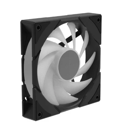 Fan 1x 120mm DeepCool CG580 ARGB, up to 1,300 RPM , Airflow 107 m3/h , Bulk , Black , R-EDF120-BKAPP86-G-1 - Image 2