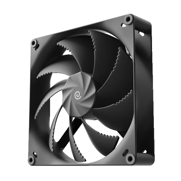 Fan 1x 120mm HAVN H12 , up to 2,100 RPM , airflow 123.07 m3/h , Black , HVN-FS-H1230-02 - Image 2