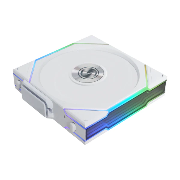 Fan 1x 120mm Lian LI UNIFan TL LCD ARGB , Reverse , Wireless , White , G99.12RTLLCD1W1W.00 - Image 3