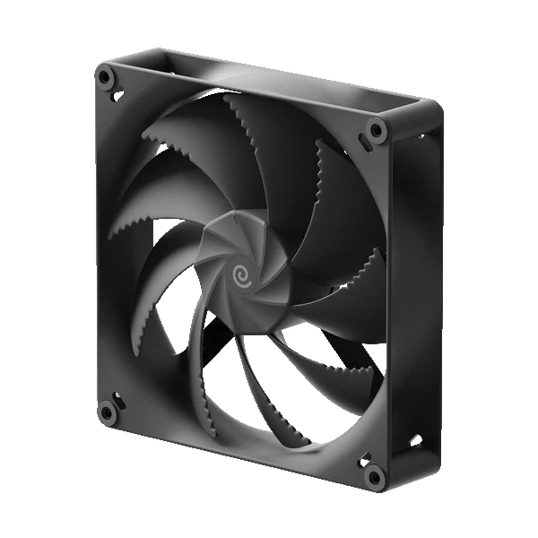 Fan 1x 180mm HAVN H18 , up to 1,300 RPM , airflow 279.71 m3/h , Black , HVN-FS-H1840-02