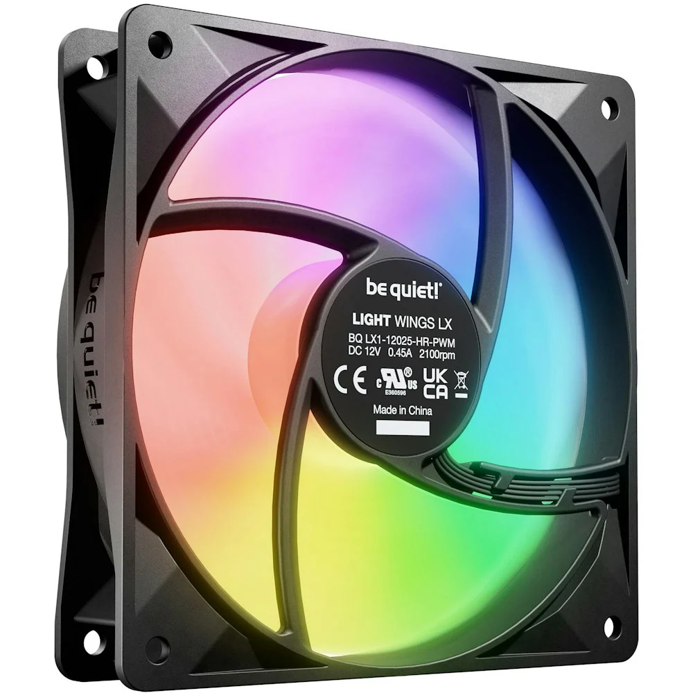 Fan 3x 120mm be quiet! LIGHT WINGS LX ARGB - Image 3
