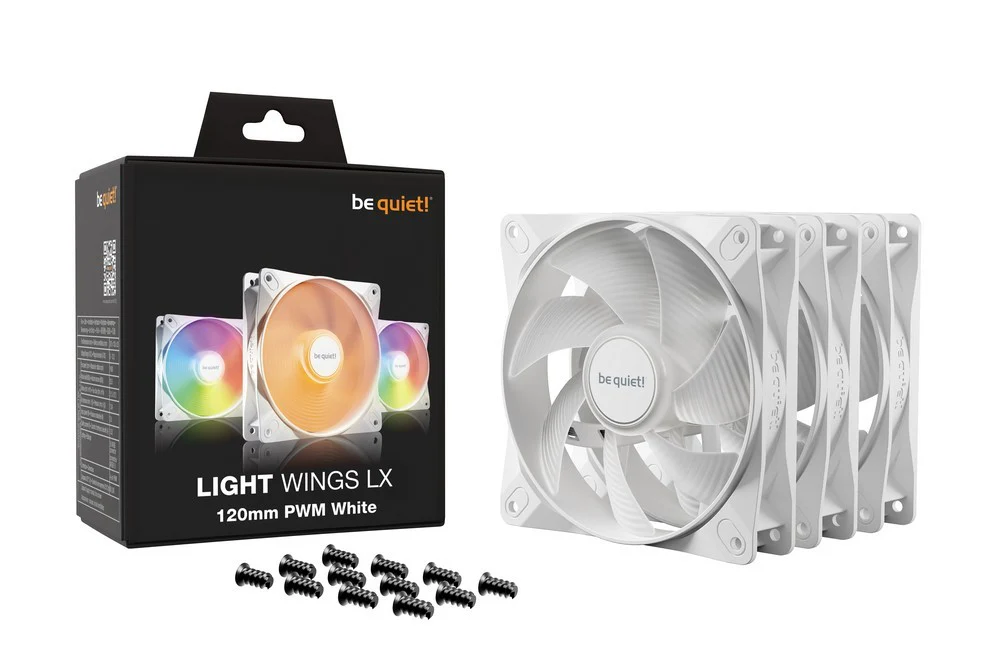 Fan 3x 120mm  be quiet! LIGHT WINGS LX ARGB - Image 2