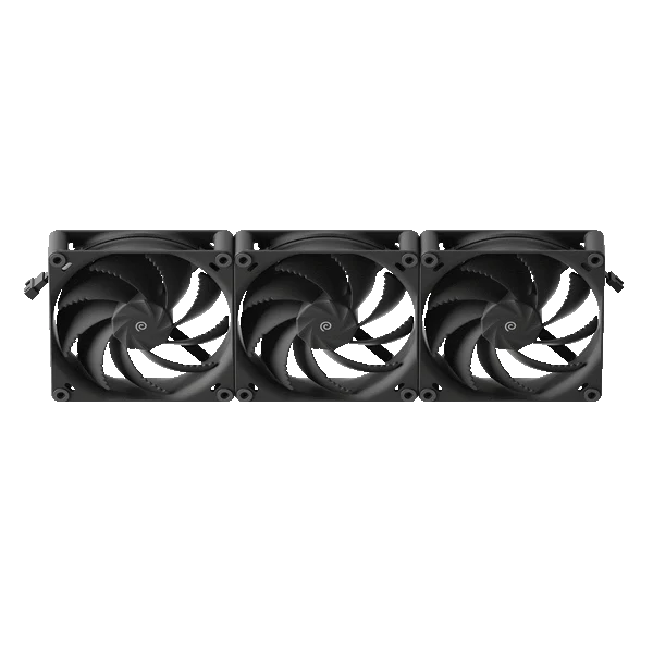 Fan 3x 120mm HAVN H12 Triple Pack , up to 2,100 RPM , airflow 123.07 m3/h Black HVN-FS-H1230-02-TRI - Image 2