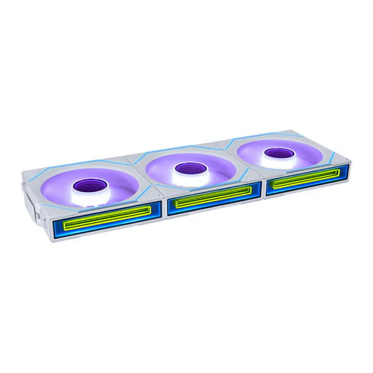 Fan 3x 120mm Lian LI UNIFan Infinity SL ARGB , Reverse , Wireless , White , G99.12RSLIN1W3W.00 - Image 4