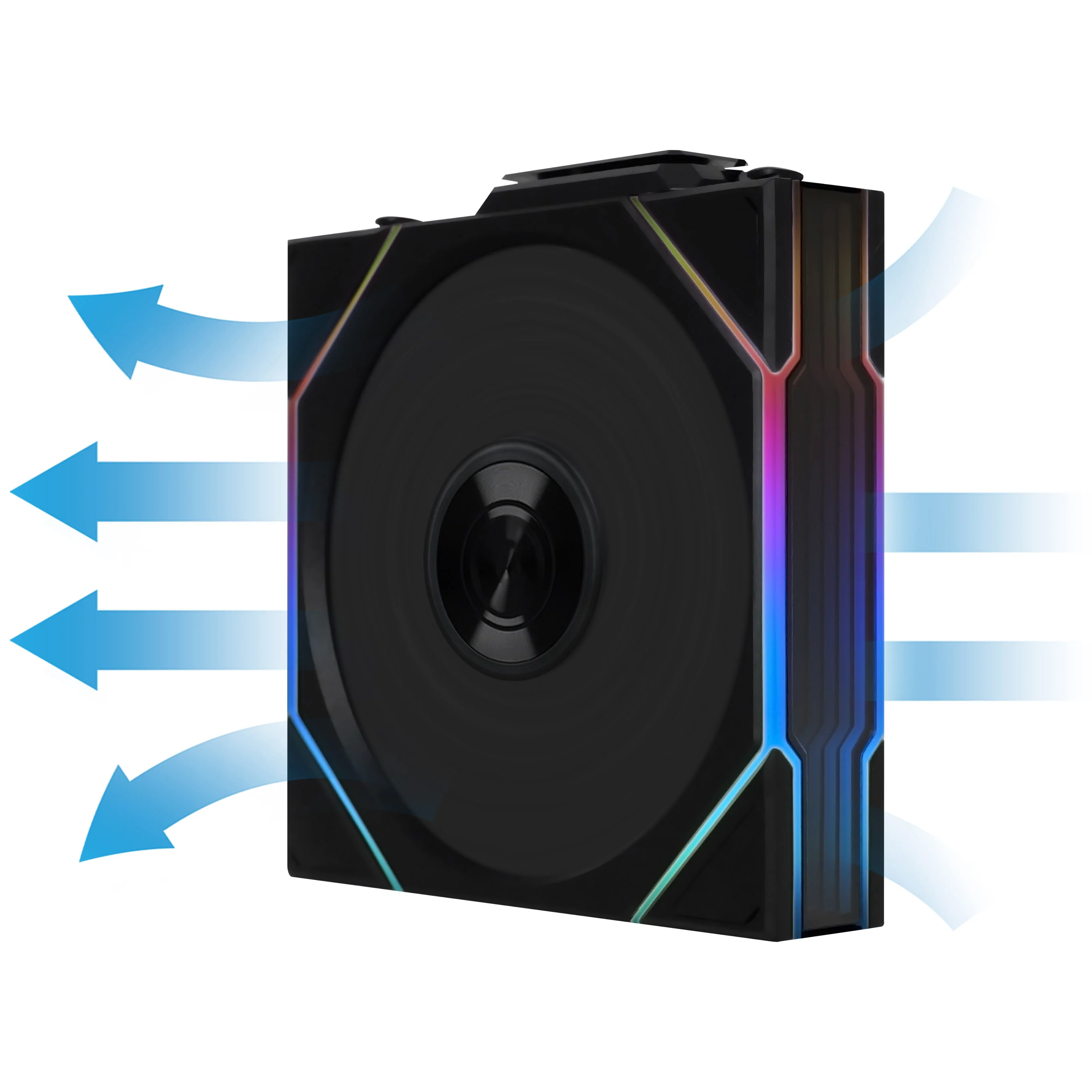 Fan 3x 120mm  Lian LI UniFan TL Wireless ARGB Reverse , 240.73 m3/h , Black , G99.12RTL1W3B.00 - Image 3
