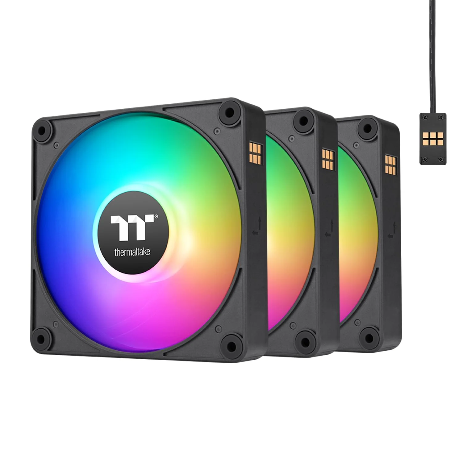 Fan 3x 120mm  Thermaltake CT120 EX Reverse ARGB - Image 2