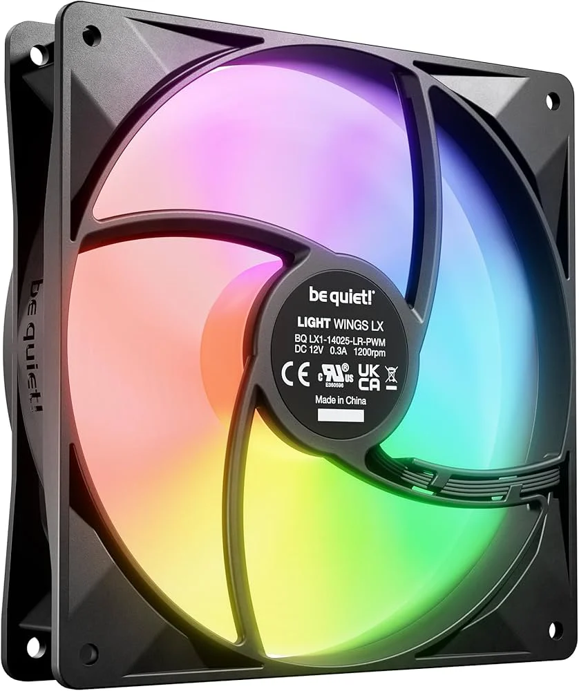 Fan 3x 140mm  be quiet! LIGHT WINGS LX ARGB - Image 3
