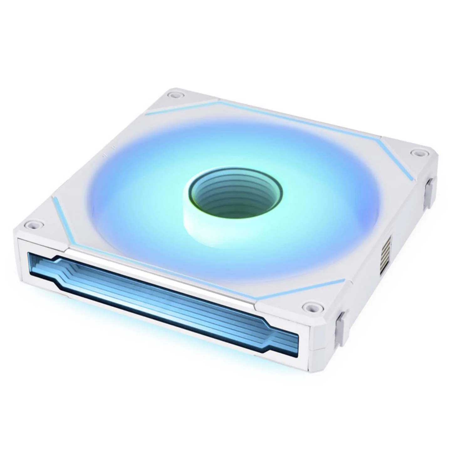 Fan Lian LI UniFan Infinity Single ARGB , 1x 140mm Fan , NO Controller , up to 1600 RPM , Airflow 123.5 m3/h , White , G99.14SLIN1W.00