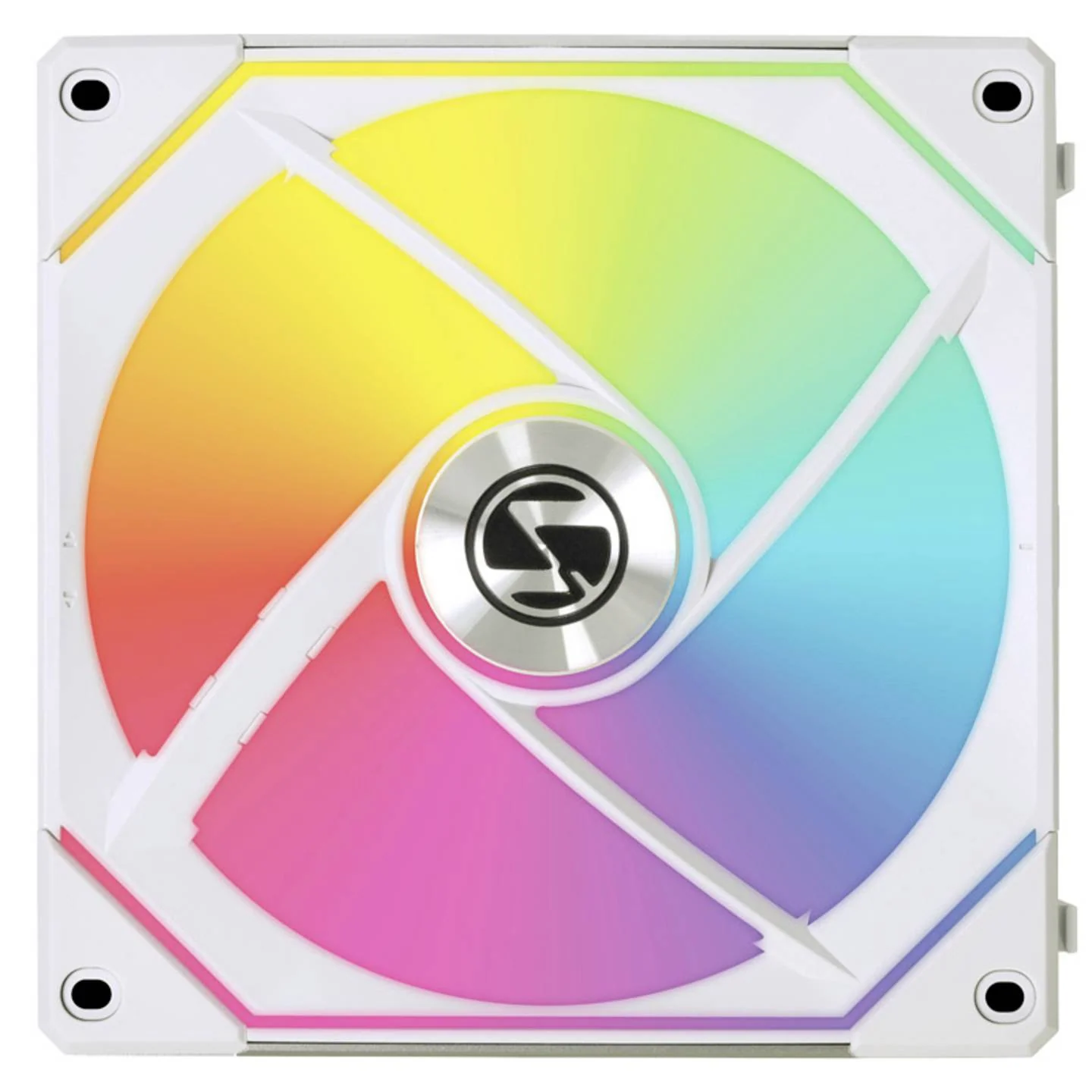 Fan Lian LI UniFan Infinity Single ARGB , 1x 140mm Fan , NO Controller , up to 1600 RPM , Airflow 123.5 m3/h , White , G99.14SLIN1W.00 - Image 2