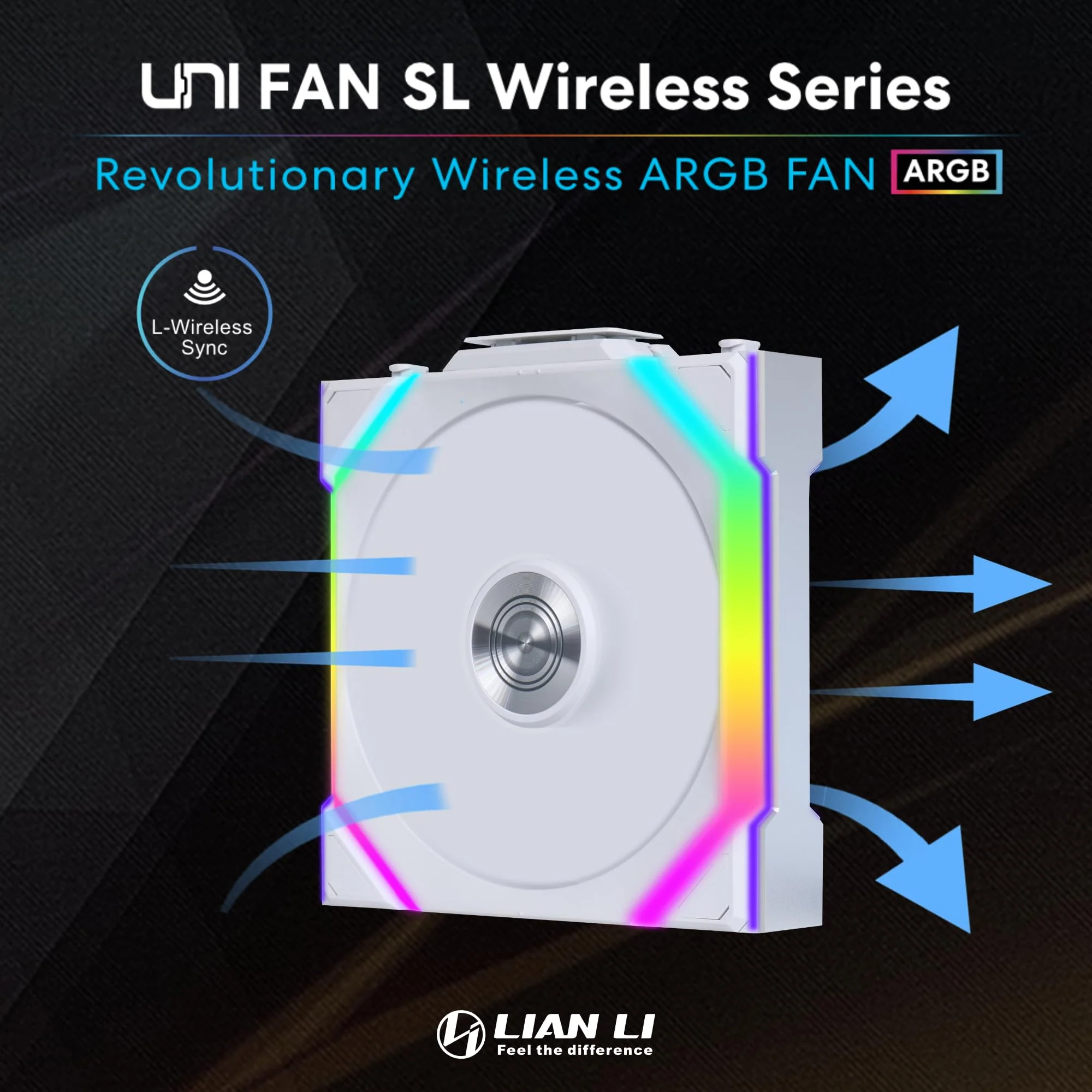 Fan Lian LI UniFan SL Wireless ARGB  White - Image 3