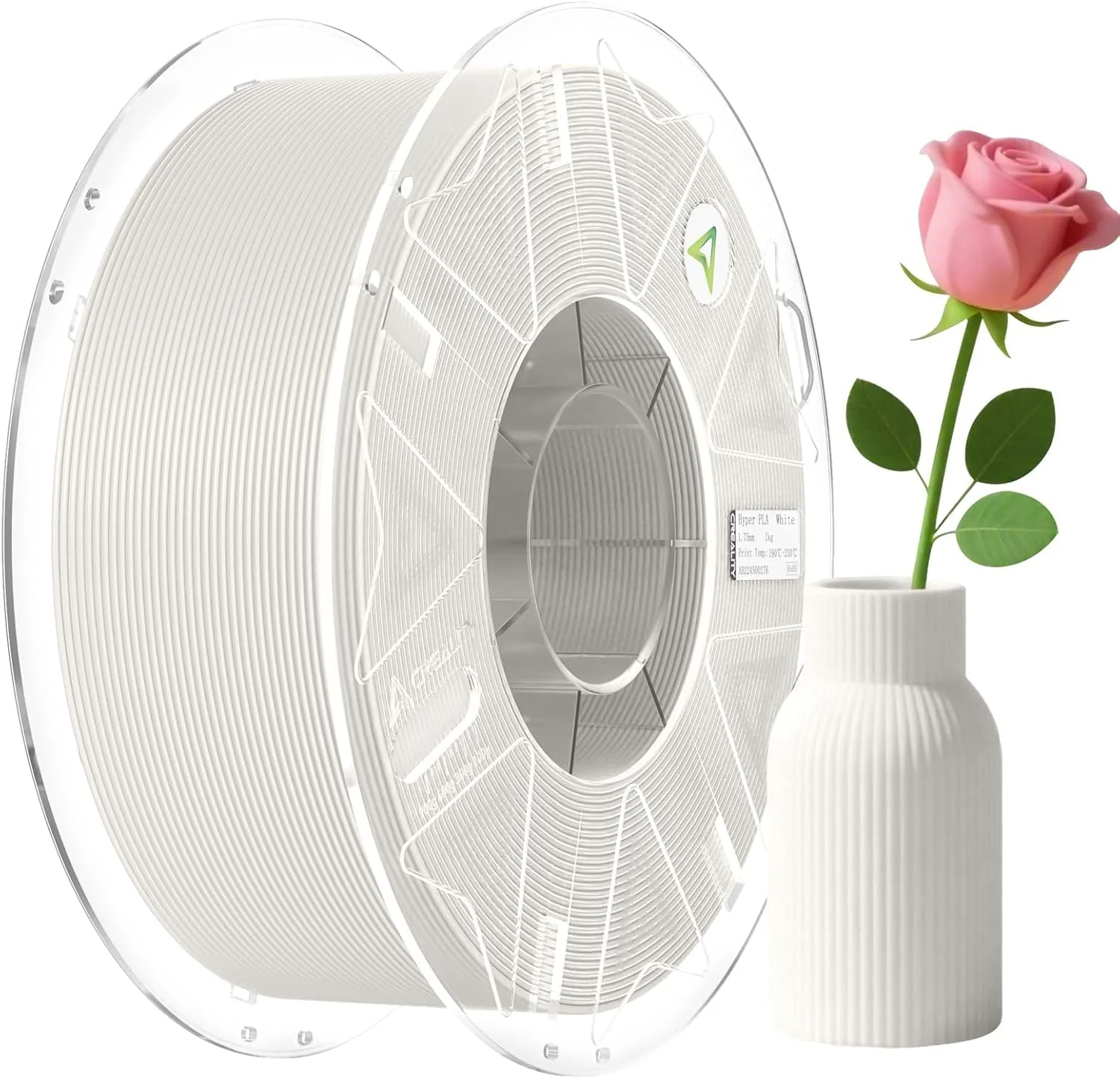 Fast Printing Filament Creality Hyper PLA RFID White - Image 2