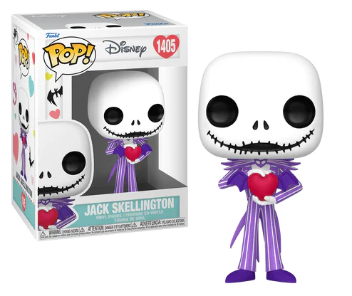 Figure Funko Pop! Disney 1405: Nightmare B.C. Valentines Jack Skellington - Image 3