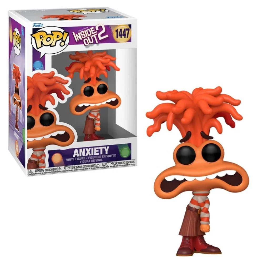 Figure Funko Pop! Disney 1447: Inside Out 2 Anxiety/Ansia - Image 2