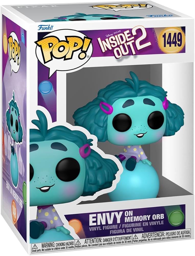 Figure Funko Pop! Disney 1449: Insude Out Envy
