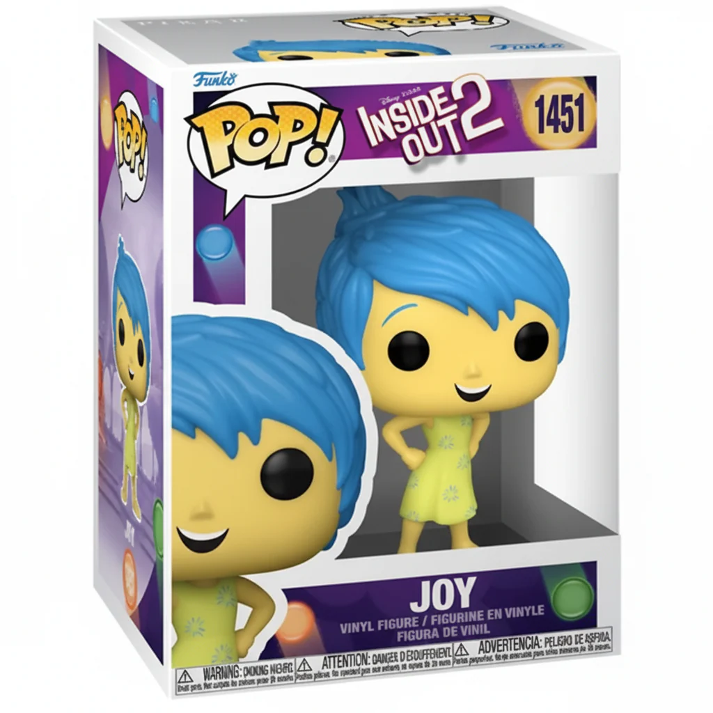 Figure Funko Pop! Disney 1451: Inside Out 2 Joy