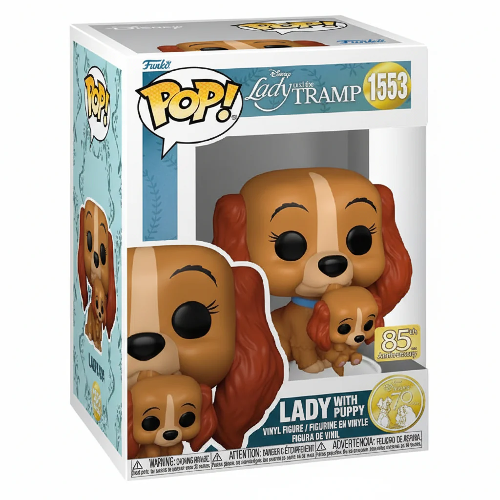 Figure Funko Pop! Disney 1553: Lady and the Tramp Lady