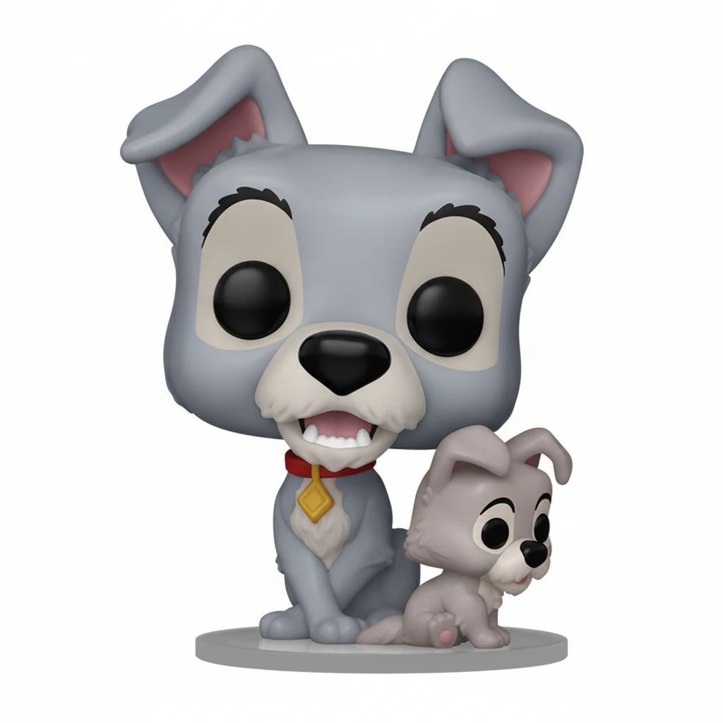 Figure Funko Pop! Disney 1554: Lady & The Tramp Tramp with Puppy - Image 2