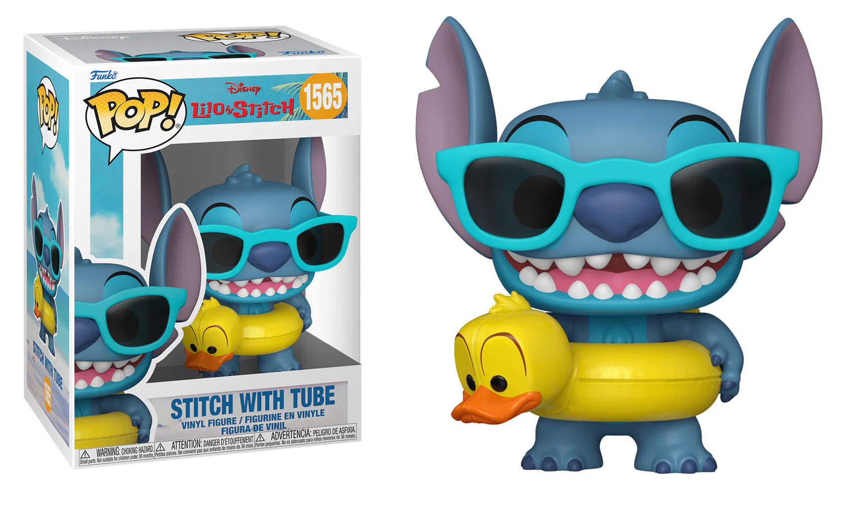 Figure Funko Pop! Disney 1565: Stitch With Tube - Image 3