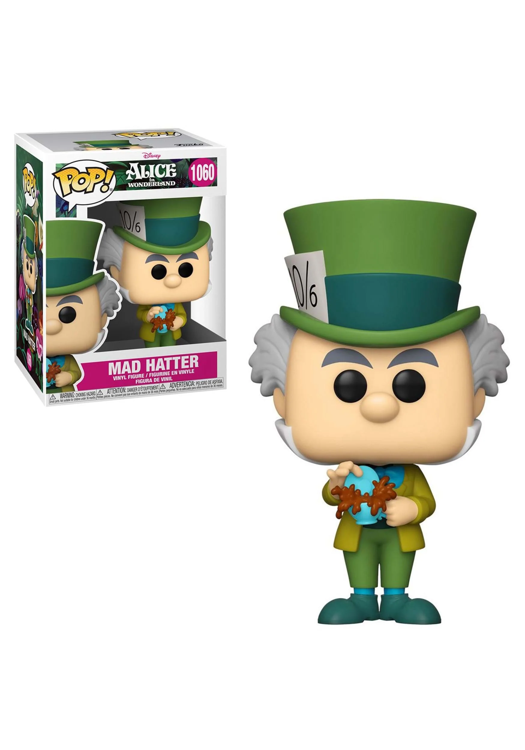Figure Funko Pop! Disney Alice in Wonderland Mad Hatter - Image 3