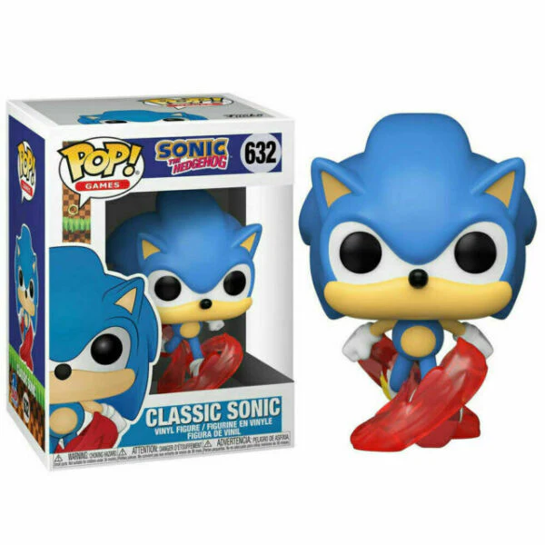 Figure Funko Pop! Games 632: Sonic The HedgeHog Classic Sonic