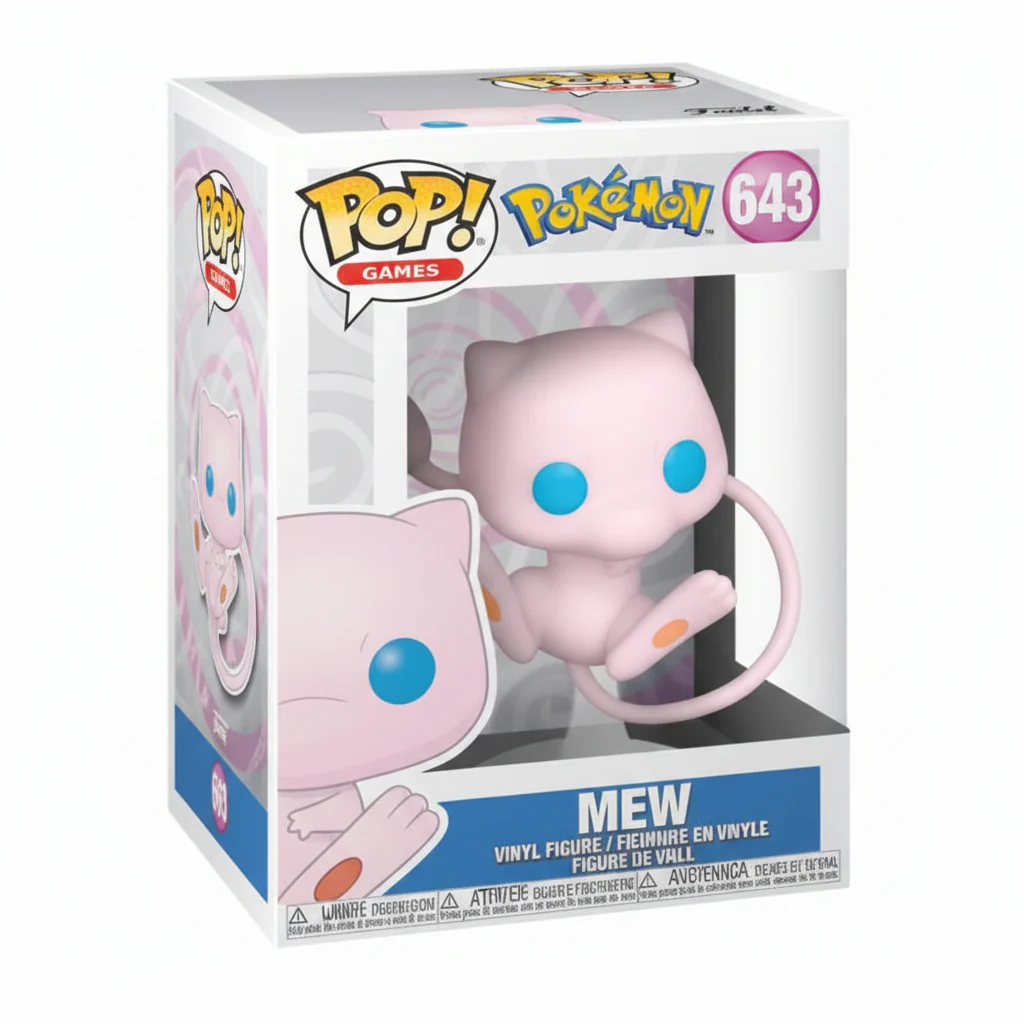 Figure Funko Pop! Games 643: Pokèmon Mew