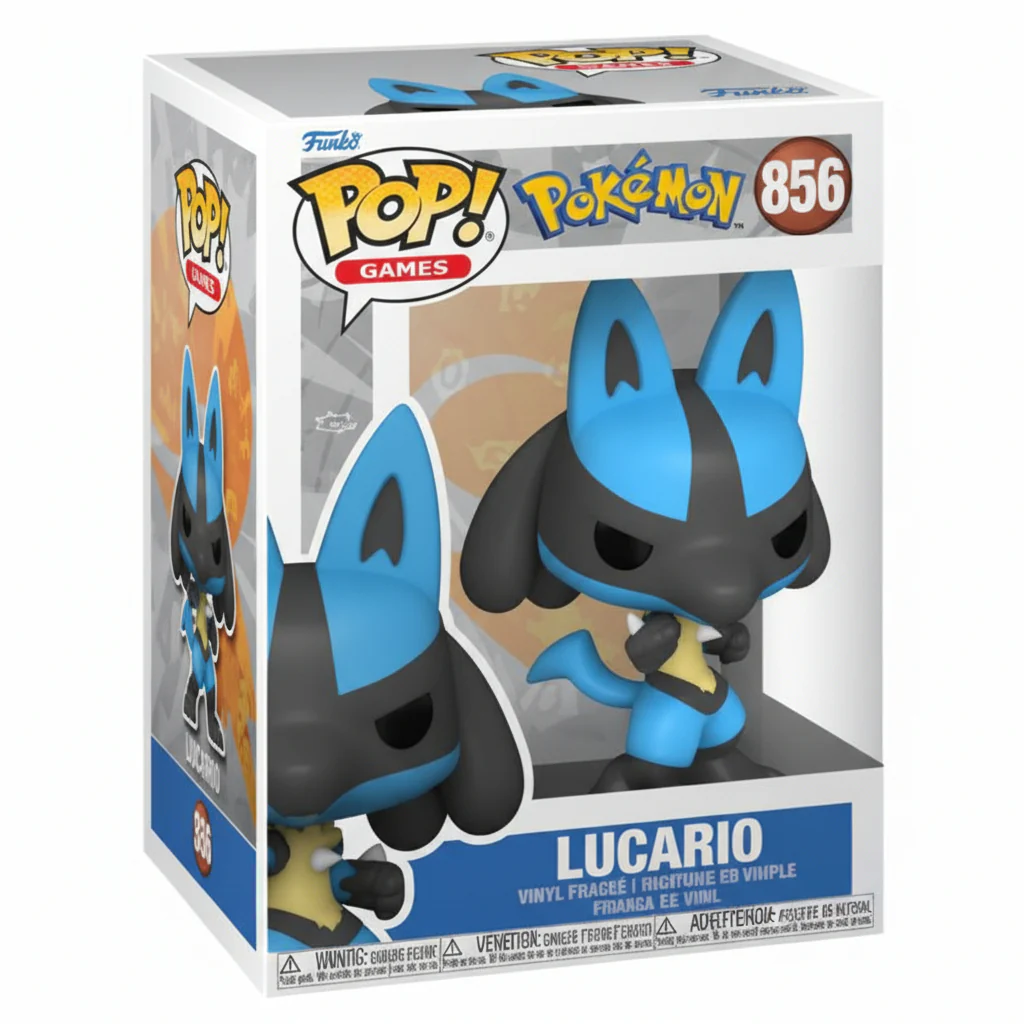Figure Funko Pop! Games 856: Pokémon Lucario