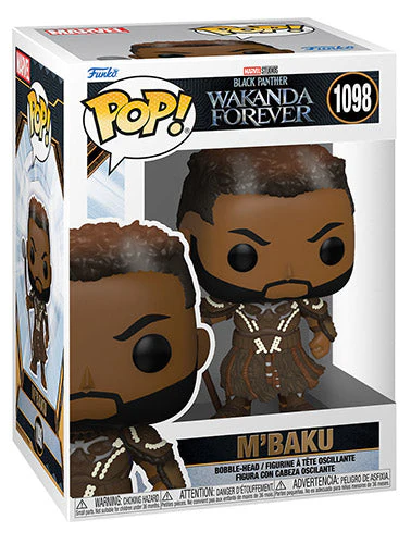Figure Funko Pop! Marvel 1098: Black Panther Wakanda Forever M'Baku
