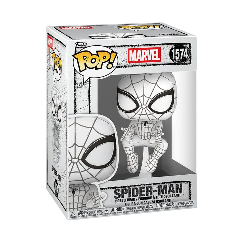 Figure Funko Pop! Marvel 1574: Spider-Man (Sketched Deco)
