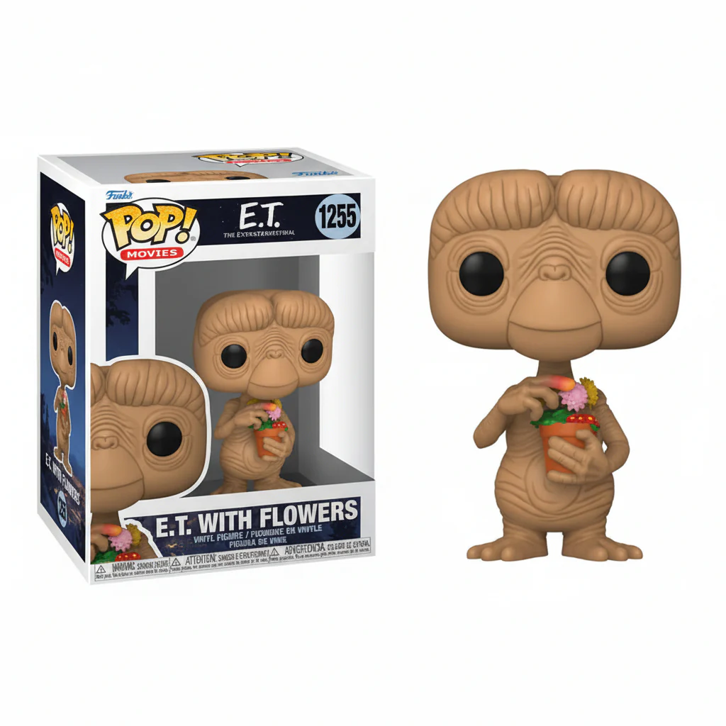 Figure Funko Pop! Movies 1255: E.T. 40th E.T. w/Flowers