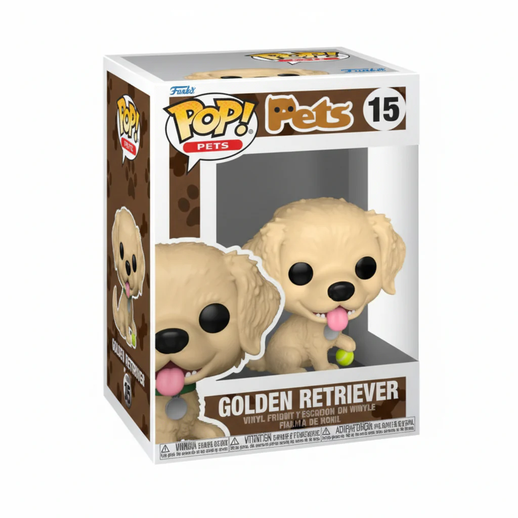 Figure Funko Pop! Pets 15: Golden Retriever