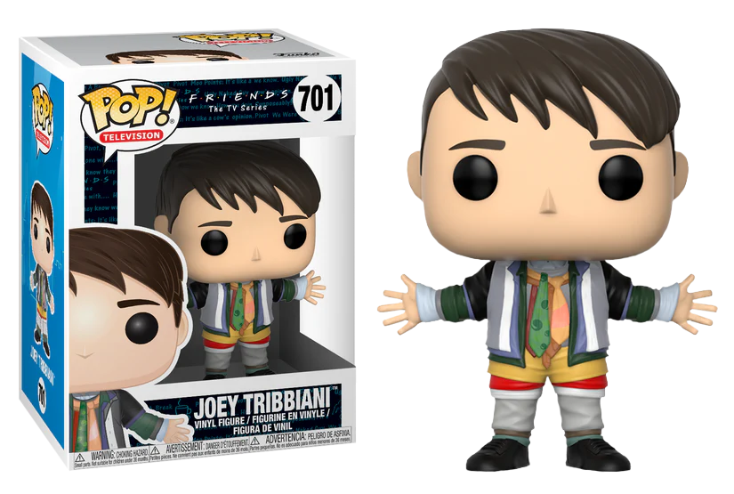 Figure Funko Pop! Television 701: Friends Joey Tribbiani - Image 4