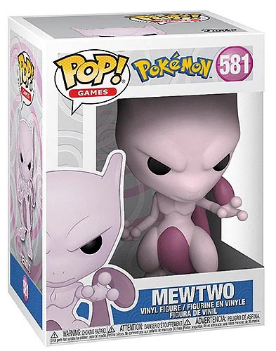 Figure Funko Pop! Vinyl Games 581: Pokémon Mewtwo - Image 2